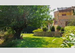 Κήπος έξω από το Villa Skine with private pool and lush garden