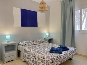 Posteľ alebo postele v izbe v ubytovaní Casita Playa Castillo "Vivienda 5"
