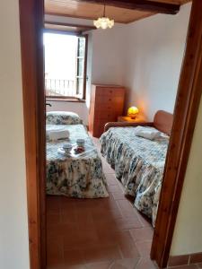 A bed or beds in a room at casa Dany