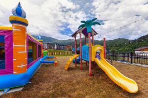 Ο χώρος παιχνιδιού για παιδιά στο Crystal Resort