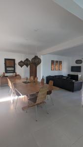 Χώρος καθιστικού στο Villa De Alisha