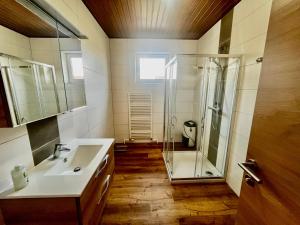Kúpeľňa v ubytovaní Ferienhaus Rabl