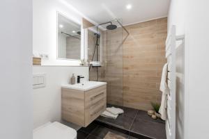 Ένα μπάνιο στο Weissach Apartments +22 φωτογραφίες