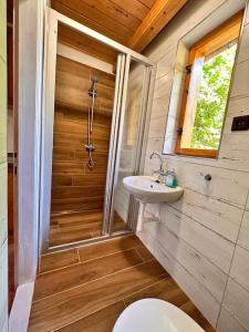 Et badeværelse på Chata Turovka