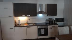 Kuchyň nebo kuchyňský kout v ubytování Damm 10 Appartement