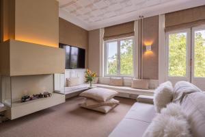 Posezení v ubytování Park Mansion Hotel