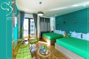Posezení v ubytování Kivi Homestay Hoi An