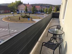 Uma varanda ou terraço em Apartment Fasching