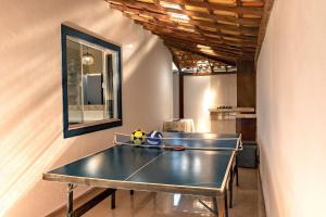 Stolní tenis v ubytování Casa com área gourmet e rede nebo okolí + 43 fotografií