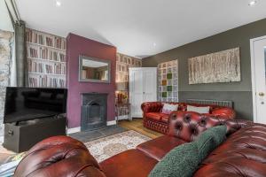 Χώρος καθιστικού στο No.1 The Coach House