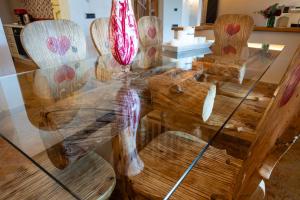 A seating area at Casa Monica Ledro Attico
