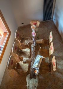 A seating area at Casa Monica Ledro Attico