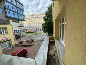 Budova, kde se hostel nachází