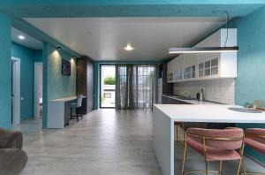 Kuchyň nebo kuchyňský kout v ubytování Villa Tiffany