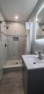 Koupelna v ubytování Villa Rosa Motel