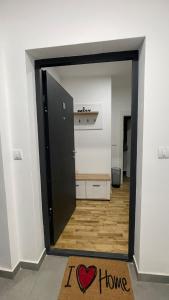 Eldhús eða eldhúskrókur á Apartman Mir