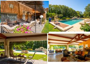 Πισίνα στο ή κοντά στο Belle villa provençale et dépendances dans un domaine de 2 Ha piscine, sauna, balnéo +28 φωτογραφίες