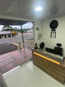 Vstupní hala nebo recepce v ubytování Hotel barajas