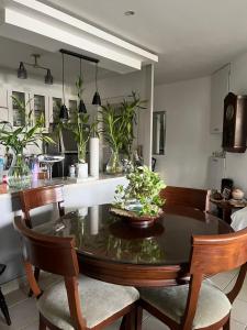 Χώρος καθιστικού στο Habitacion