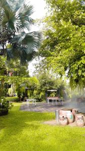 Zahrada ubytování Park & Pool Resort