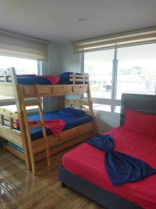 Postel nebo postele na pokoji v ubytování Villa Thaliana