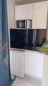 Η κουζίνα ή μικρή κουζίνα στο Lilibellule - Apt 107