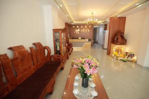 Posezení v ubytování Arya Hotel Dalat