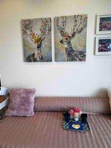 Posezení v ubytování 1BR with 3Beds BRANZ BSD Premium apt ICE and Prasmul - no facility