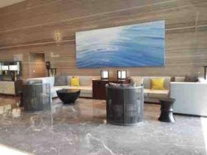 Posezení v ubytování 1BR with 3Beds BRANZ BSD Premium apt ICE and Prasmul - no facility