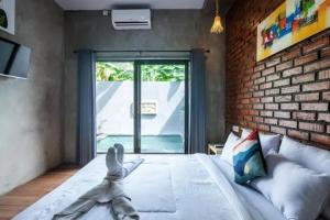 Ruang duduk di Rama Guest House
