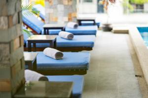 Bazén v ubytování ARISON Hotel nebo v jeho okolí