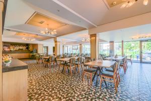 Restaurace v ubytování Bacolux Koralio, Eforie Nord