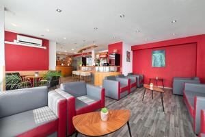 Posezení v ubytování Hotel Plus