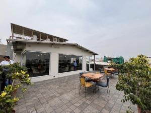 Balkón nebo terasa v ubytování Hotel Royal Livin