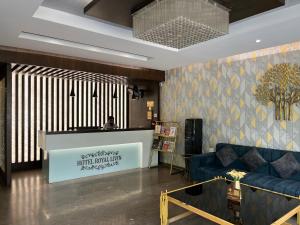 Posezení v ubytování Hotel Royal Livin