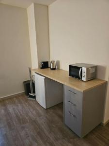 Kuchyň nebo kuchyňský kout v ubytování Appartamento confortevole