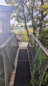 Fotografie z fotogalerie ubytování Cabanes et Lodges du Belvedere v destinaci Serrières-sur-Ain