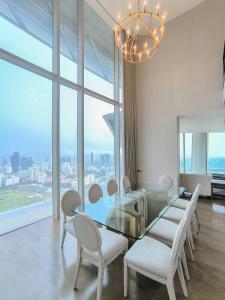 Posezení v ubytování Magnolias Ratchadamri Boulevard Serviced Residences