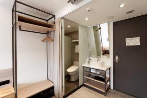 Koupelna v ubytování Green Hotel - Chiayi + 62 fotografií