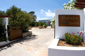 Certifikát, ocenenie alebo iný dokument vystavený v ubytovaní Alianthos Suites