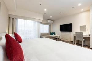 TV a/nebo společenská místnost v ubytování Tokyu Stay Yotsuya - Shinjuku Area