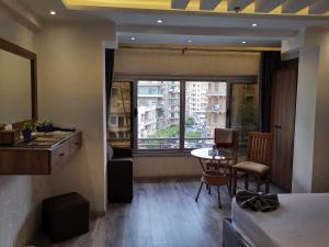 Posezení v ubytování swiss hotel downtown
