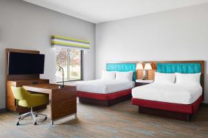 Postel nebo postele na pokoji v ubytování Hampton Inn & Suites Ridgecrest