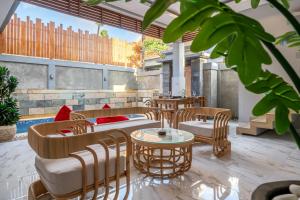 Et opholdsområde på Q LA Villas