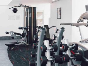 Fitness centrum a/nebo fitness zařízení v ubytování The Como Melbourne
