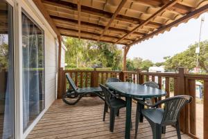 Uma varanda ou terraço em Villaggio Miramare