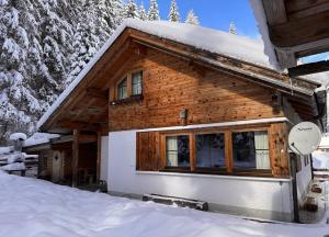 Fleissner Hütte að vetri til