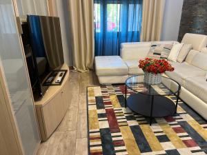 TV a/nebo společenská místnost v ubytování Residenza Cinisello Balsamo Milano