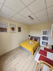 Posteľ alebo postele v izbe v ubytovaní Rynek Market Square Tectum Apartments