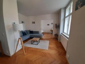 Гостиная зона в Apartment No 3 Poděbradská 7, Karlovy Vary